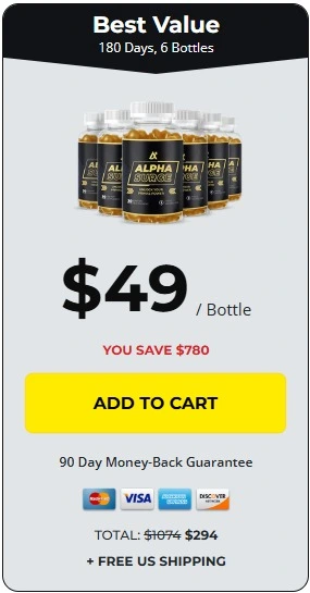Order Alpha Surge 6 Bottles